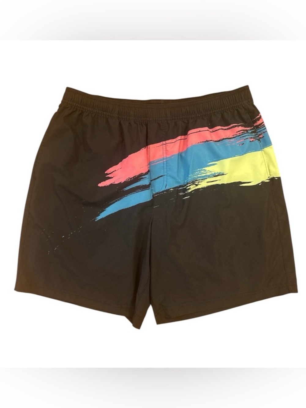 Chubbies ‘The Living Colors’ Swim Trunks with Black Drawcord, Size XL. Like New